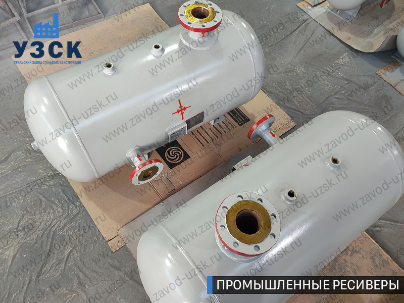 фотография промышленных ресиверовдля газа Ноябрьск